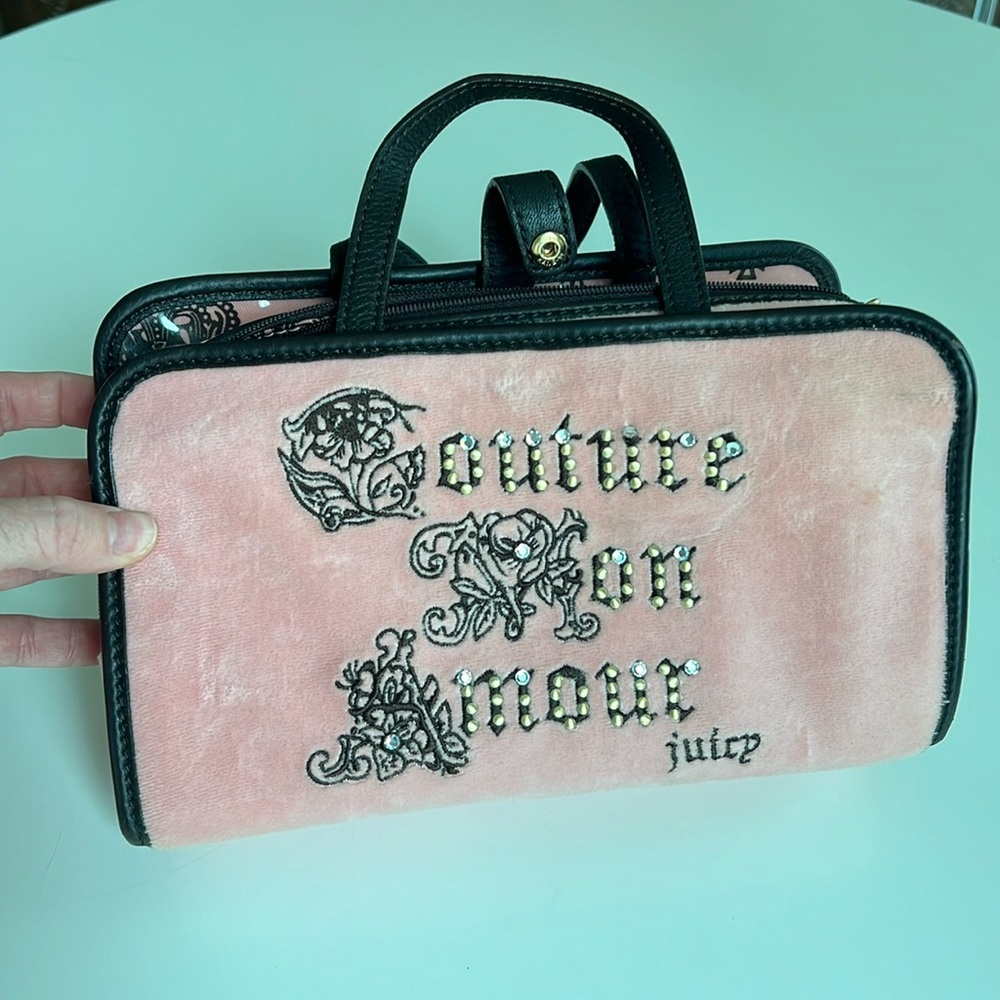 Juicy Couture Y2K cosmetic case